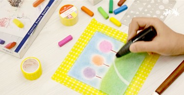 Tô màu với kỹ thuật Blending bằng Sáp phấn-Soft Pastel Art